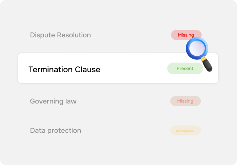 Missing Clause Detection