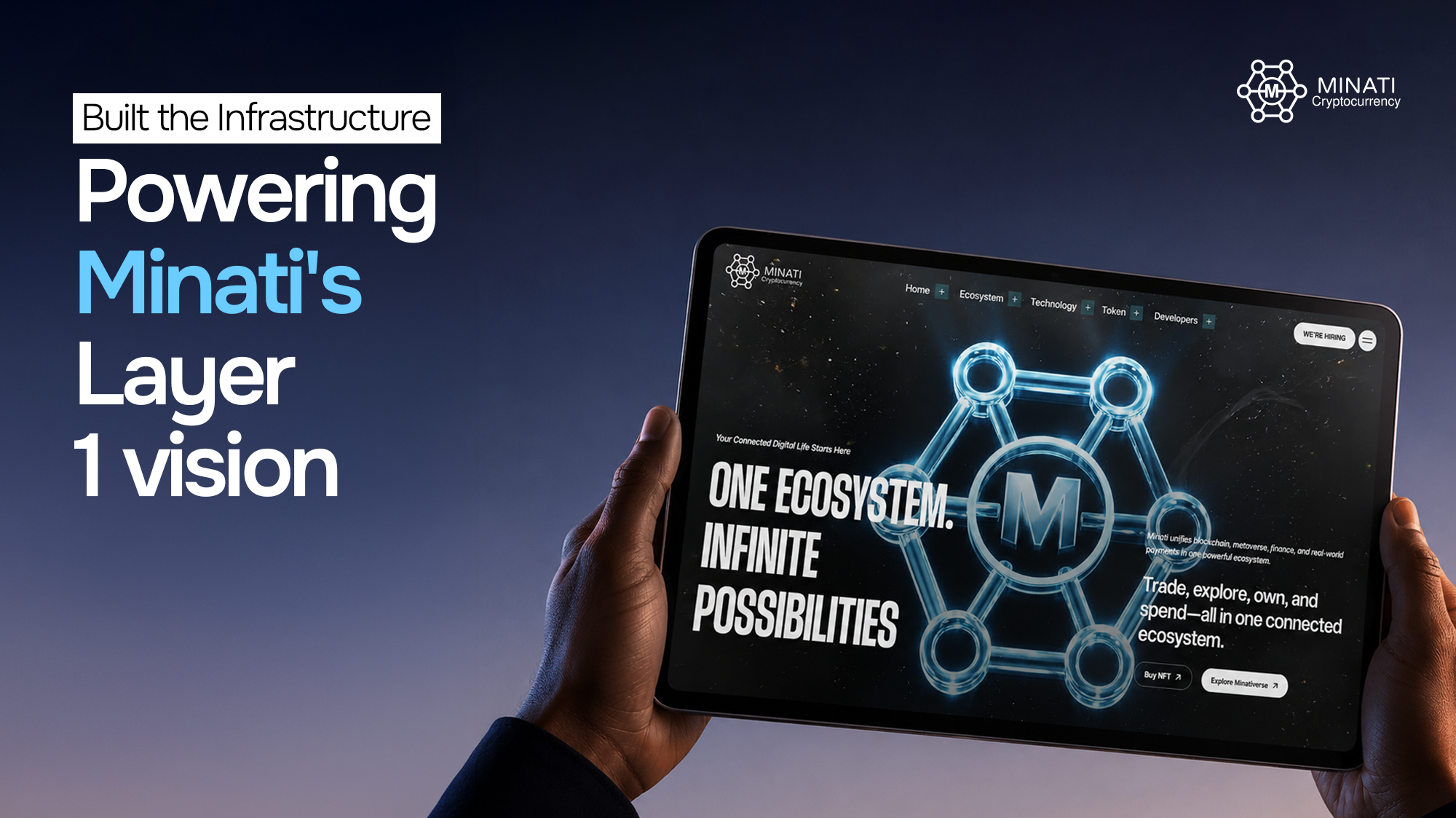 Minati: Launching a multi-product blockchain ecosystem in a crowded, skeptical Web3 market, while building trust, educating users, and attracting investors at the same time.