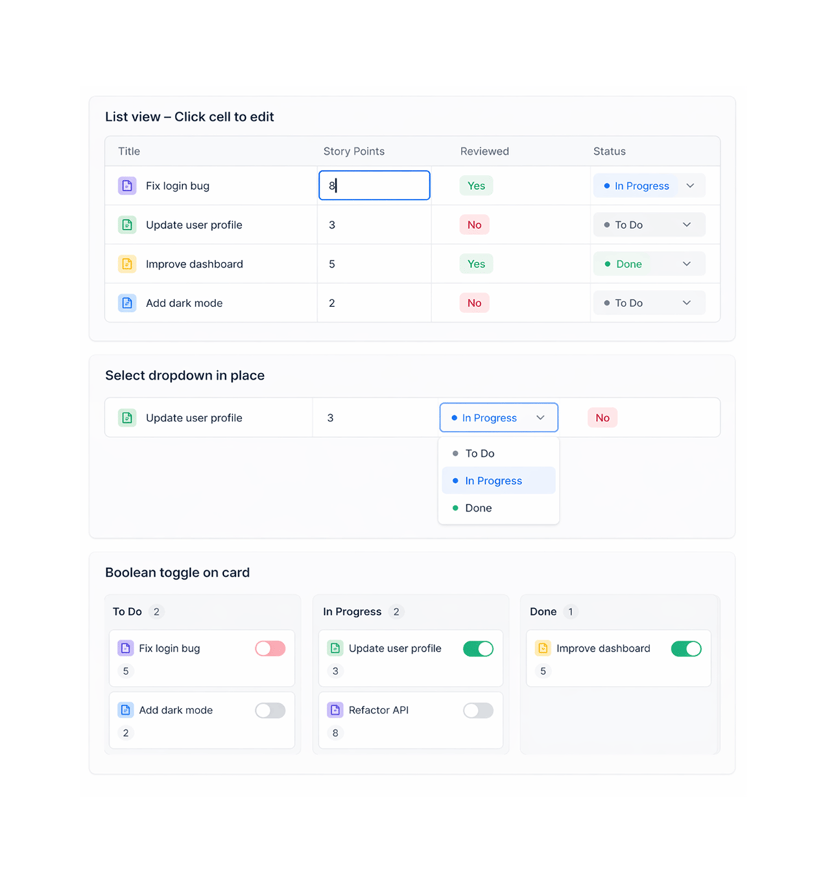 Workflow step screenshot