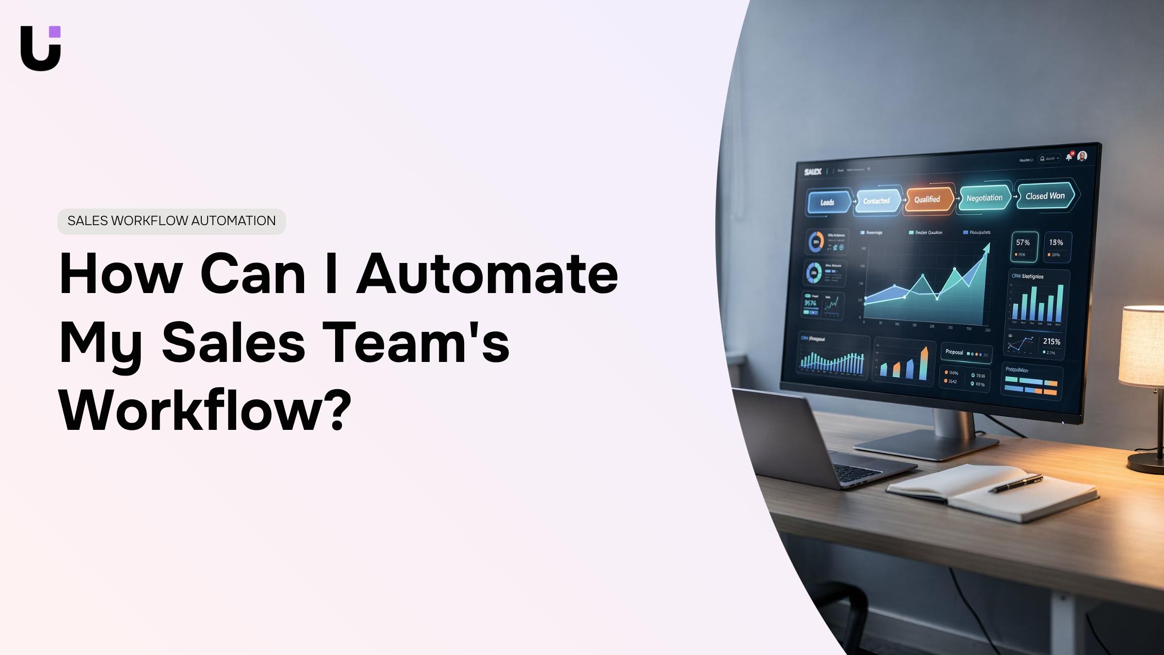 How can I automate my sales team's workflow