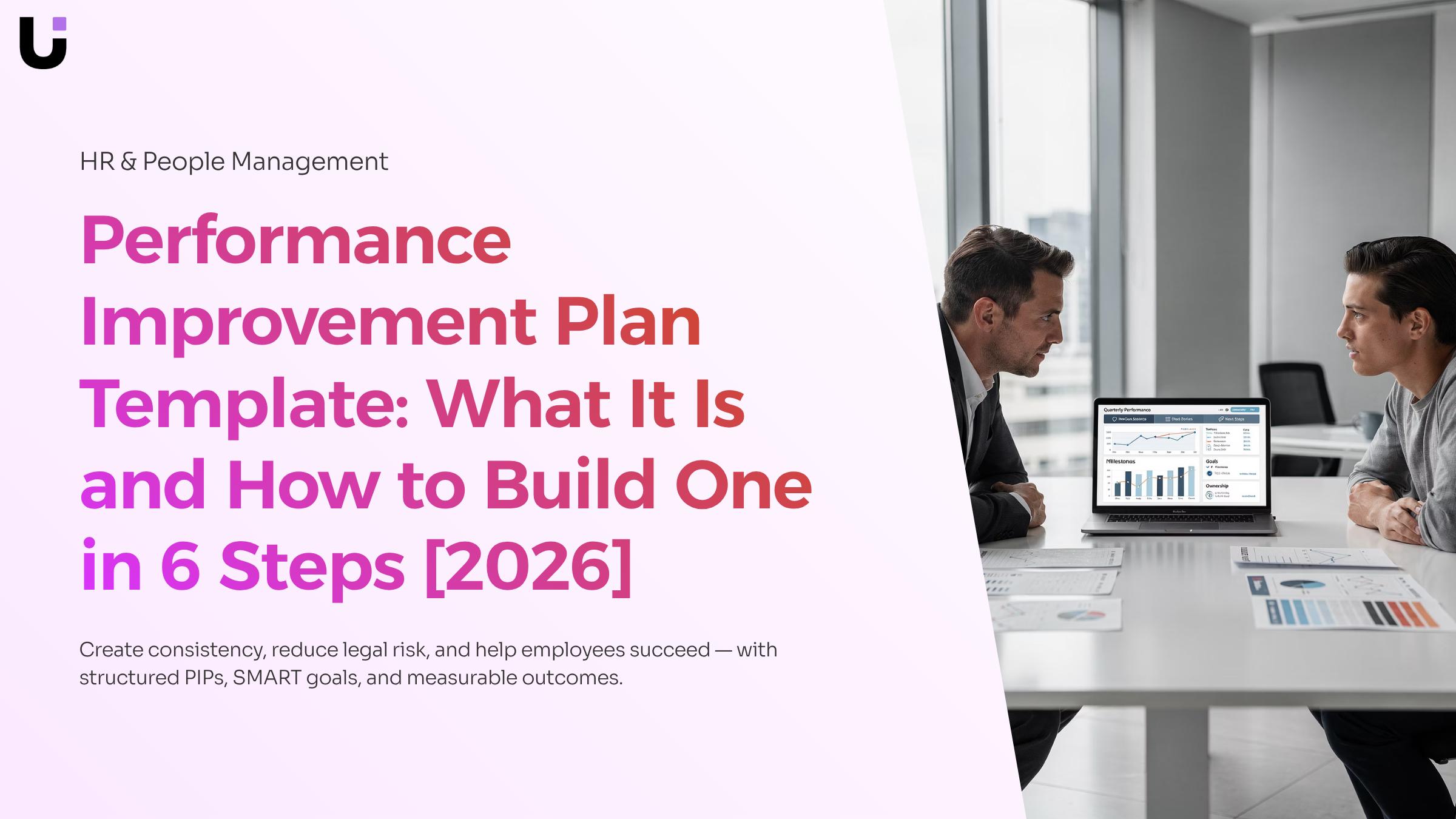 What is a performance improvement plan template