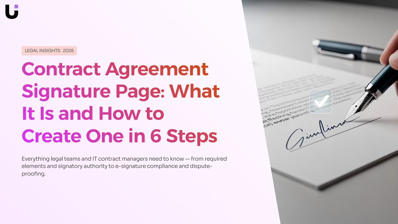 How to Create a Legally Binding Contract Signature Page