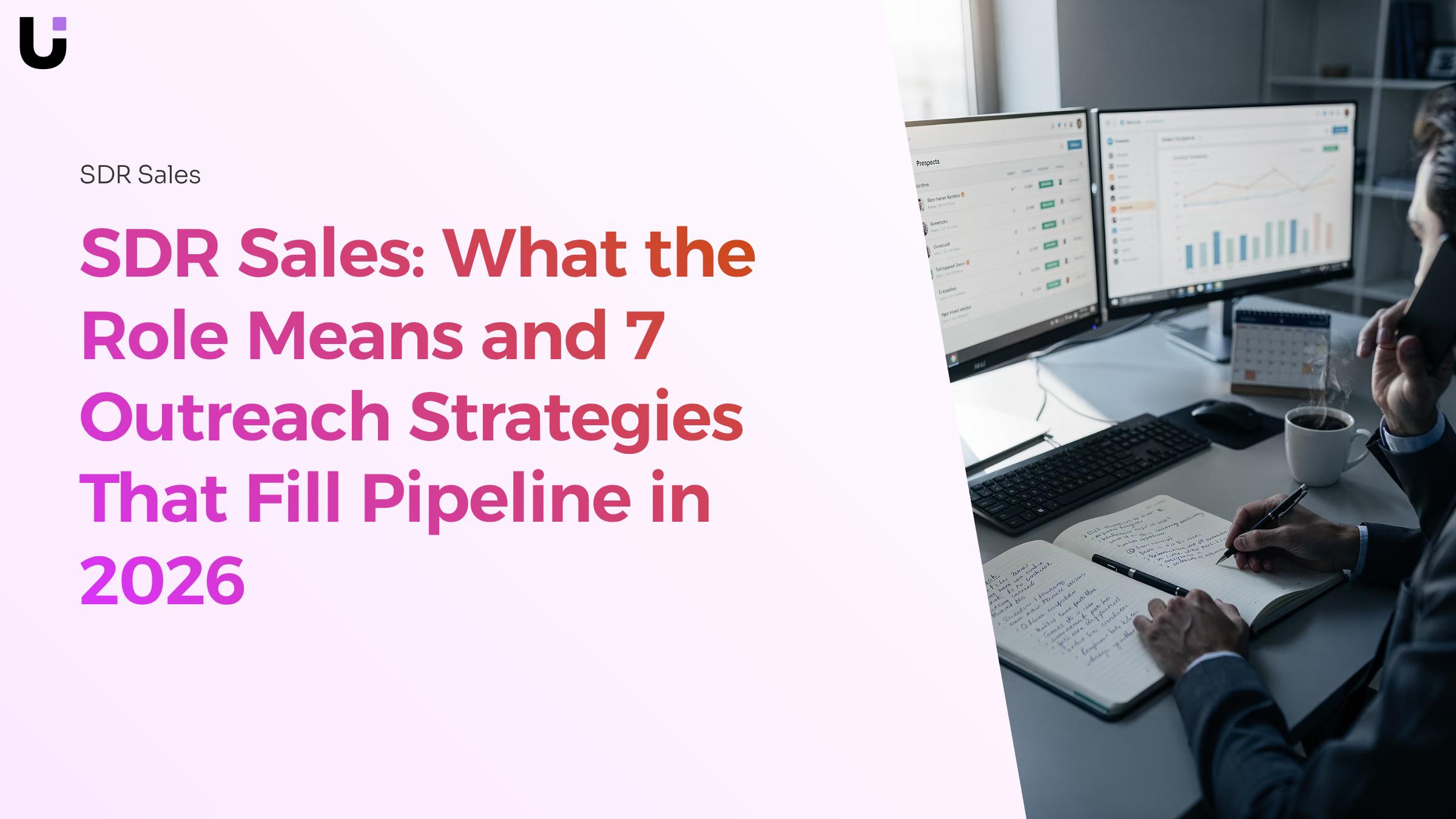 What are the best strategies for SDR sales outreach