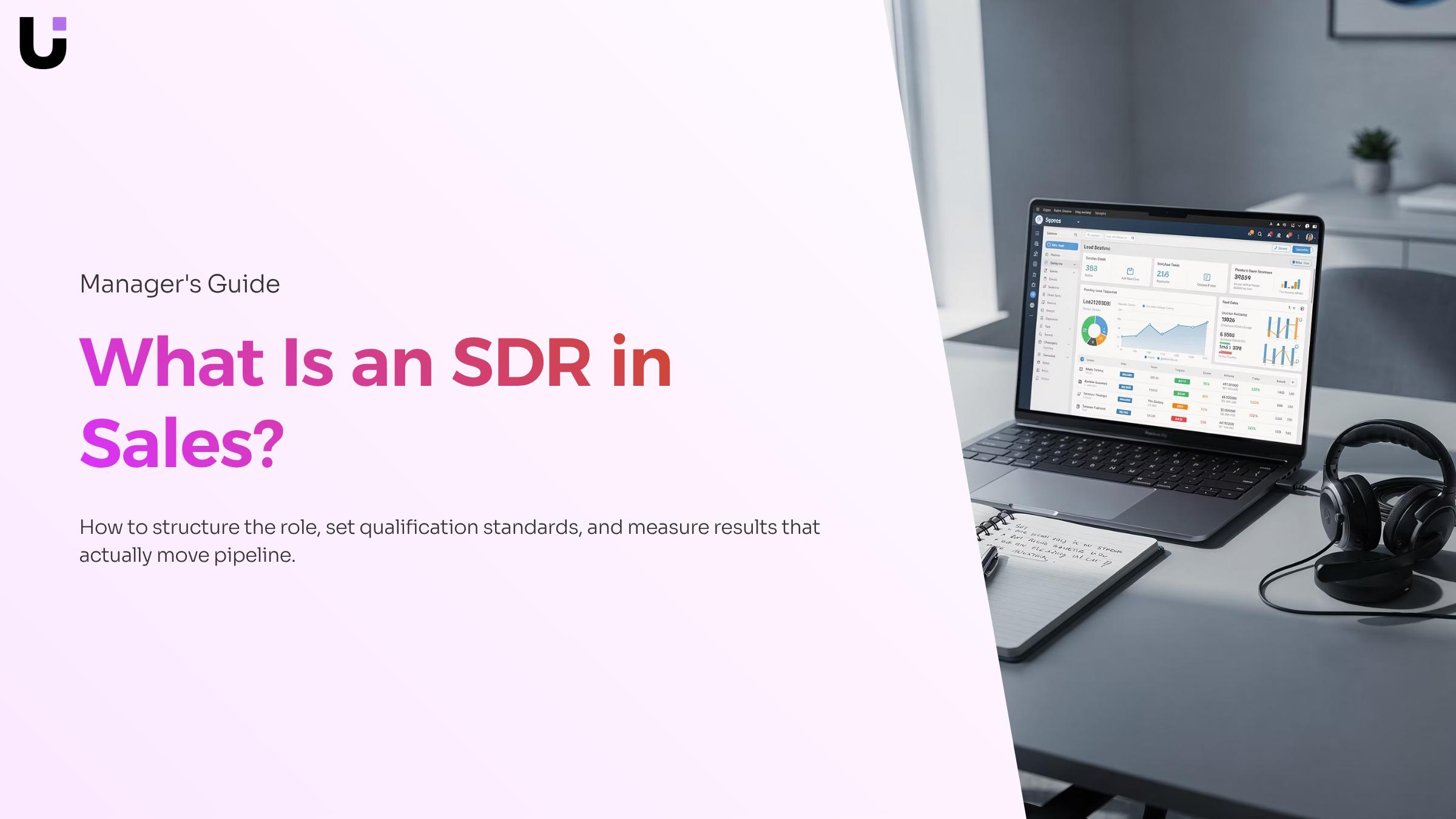 What Is an SDR in Sales? A Manager's Guide to Structuring the Role and Measuring Results