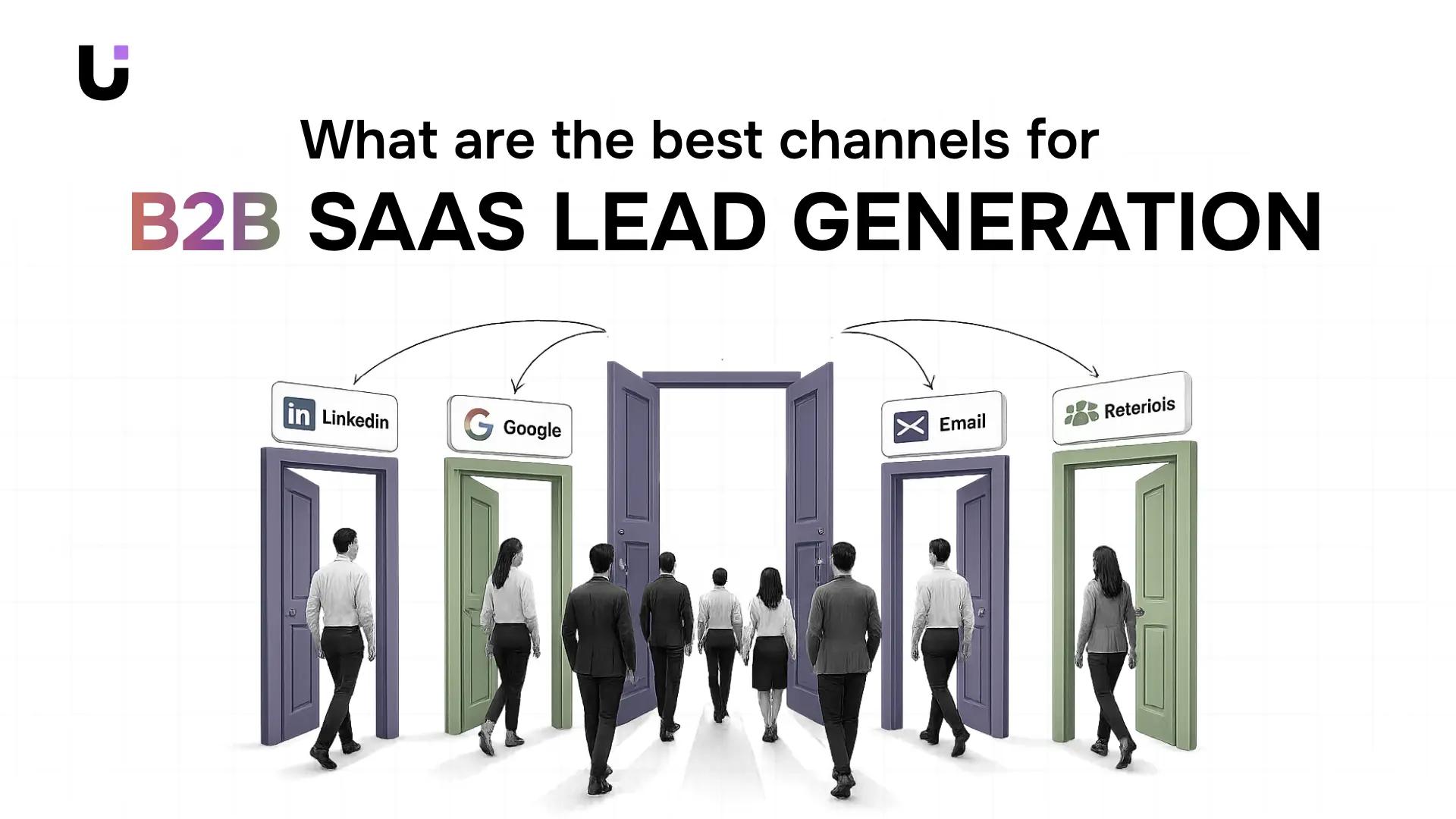 What are the best channels for B2B SaaS lead generation