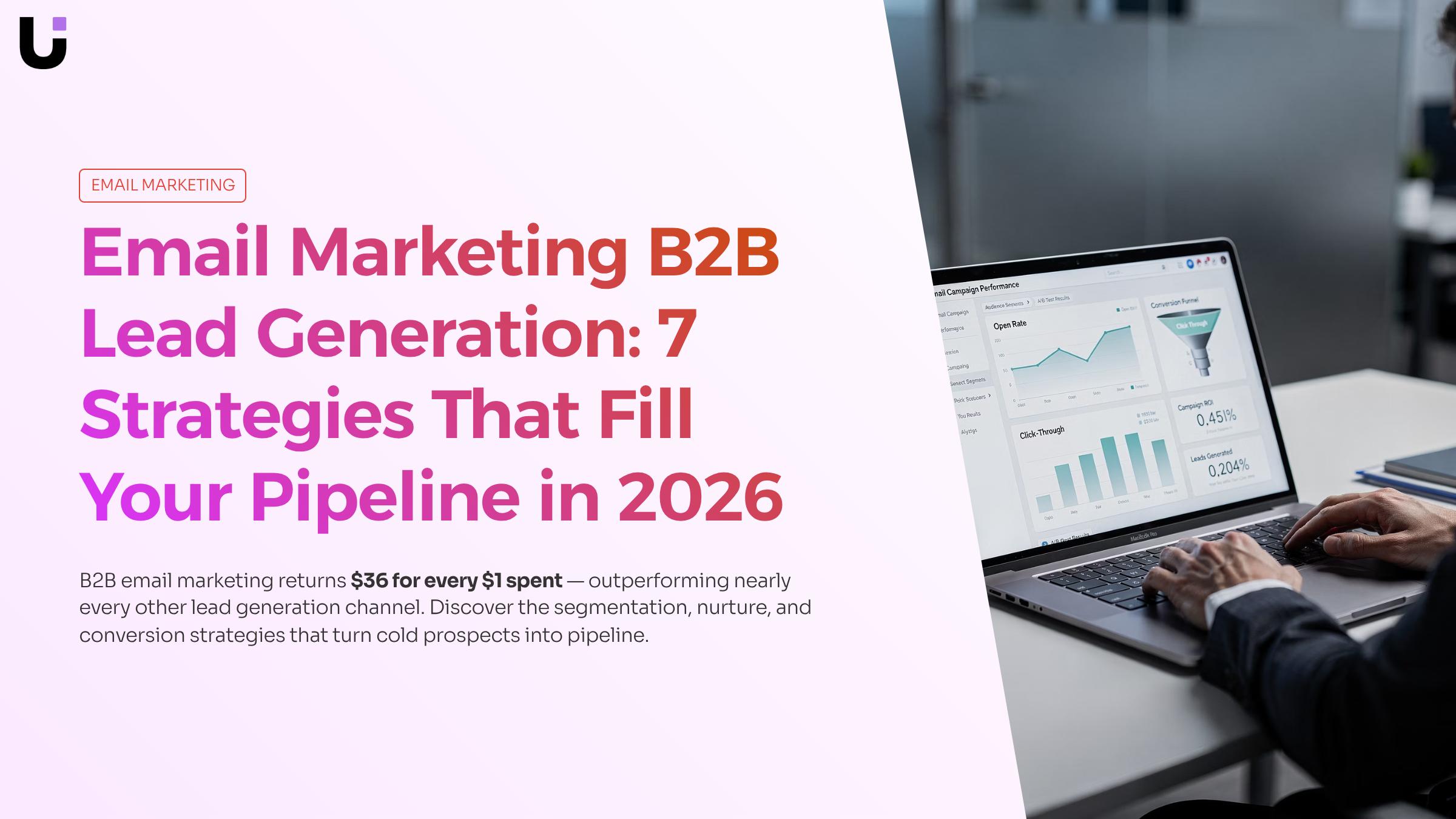 What are the best email marketing strategies for generating B2B leads