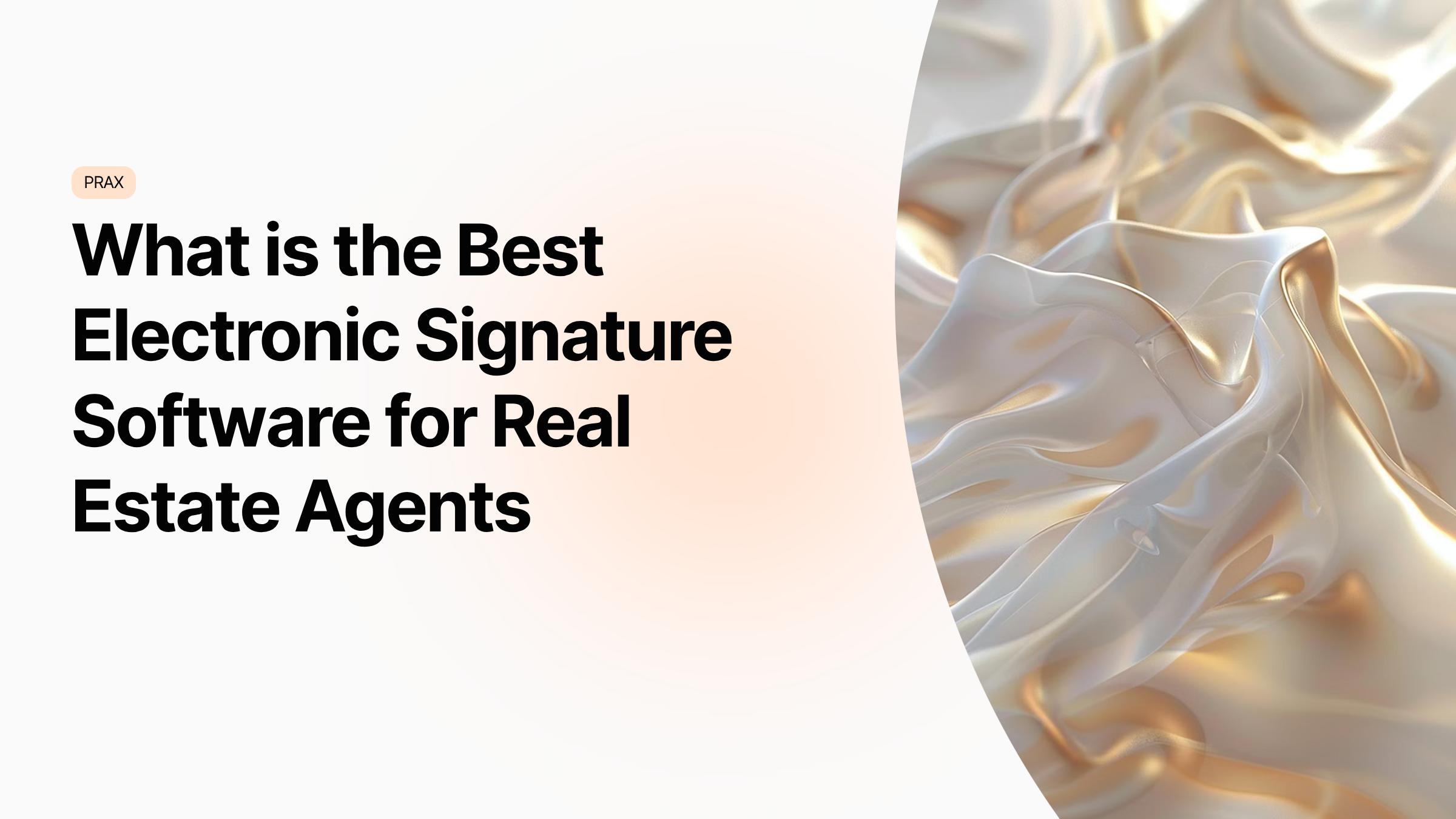 Digital electronic signature interface with purple accents on black background representing modern real estate signing software