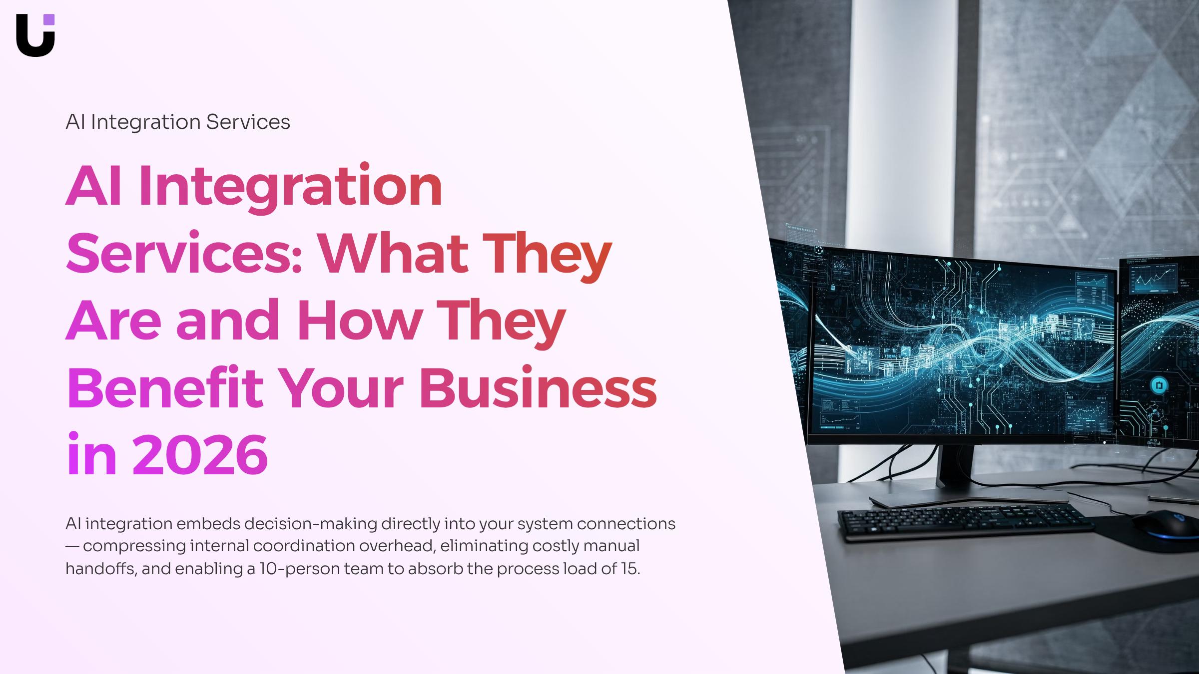 What are the benefits of using AI integration services for my business