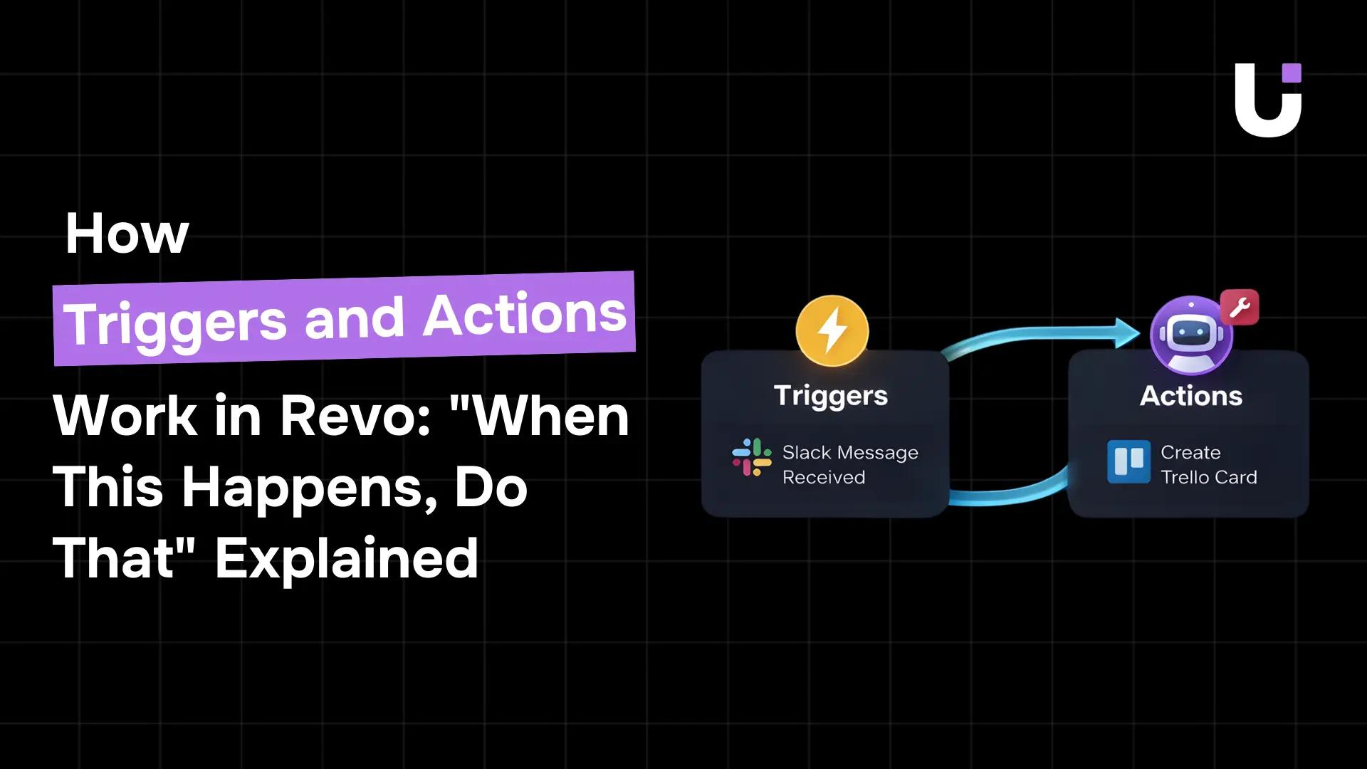 How Triggers and Actions Work in Revo: "When This Happens, Do That" Explained
