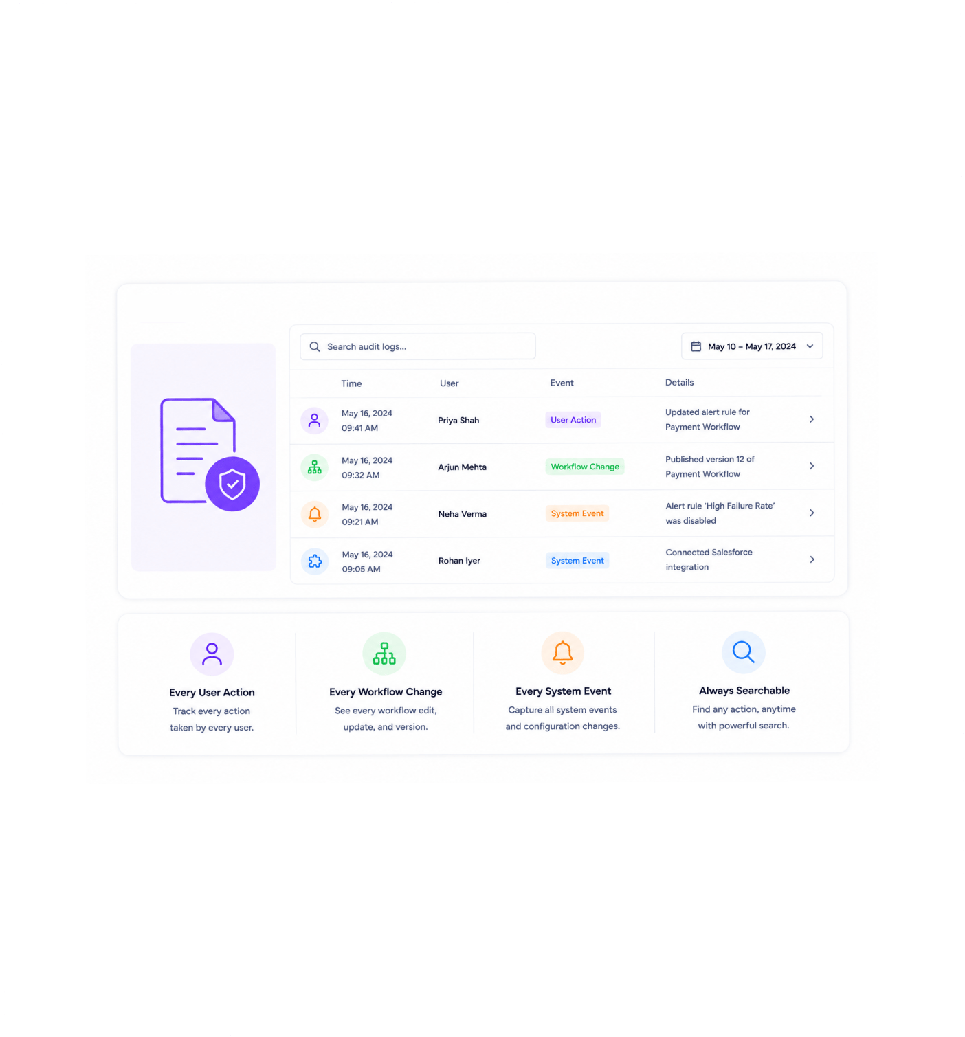 Workflow step screenshot