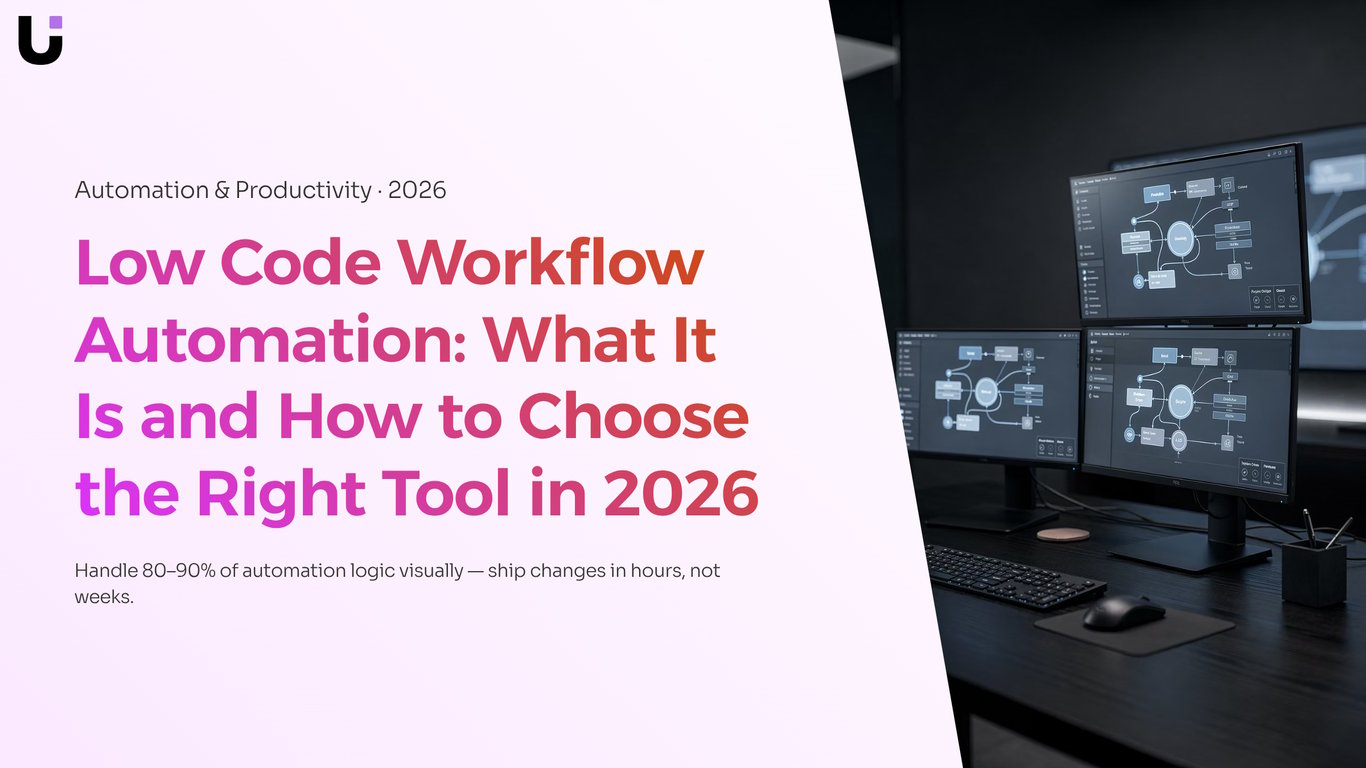 Best Low Code Workflow Automation Tools in 2026