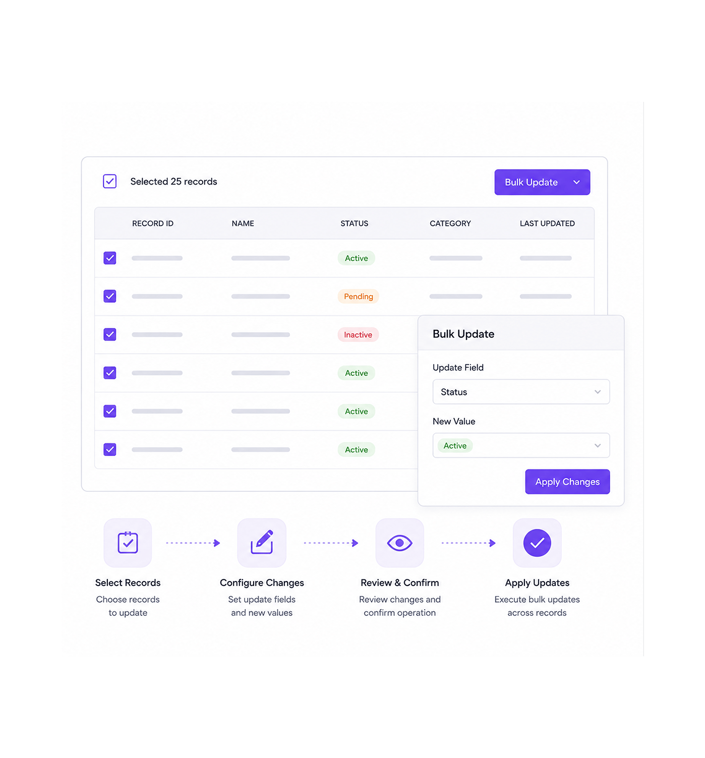 Workflow step screenshot
