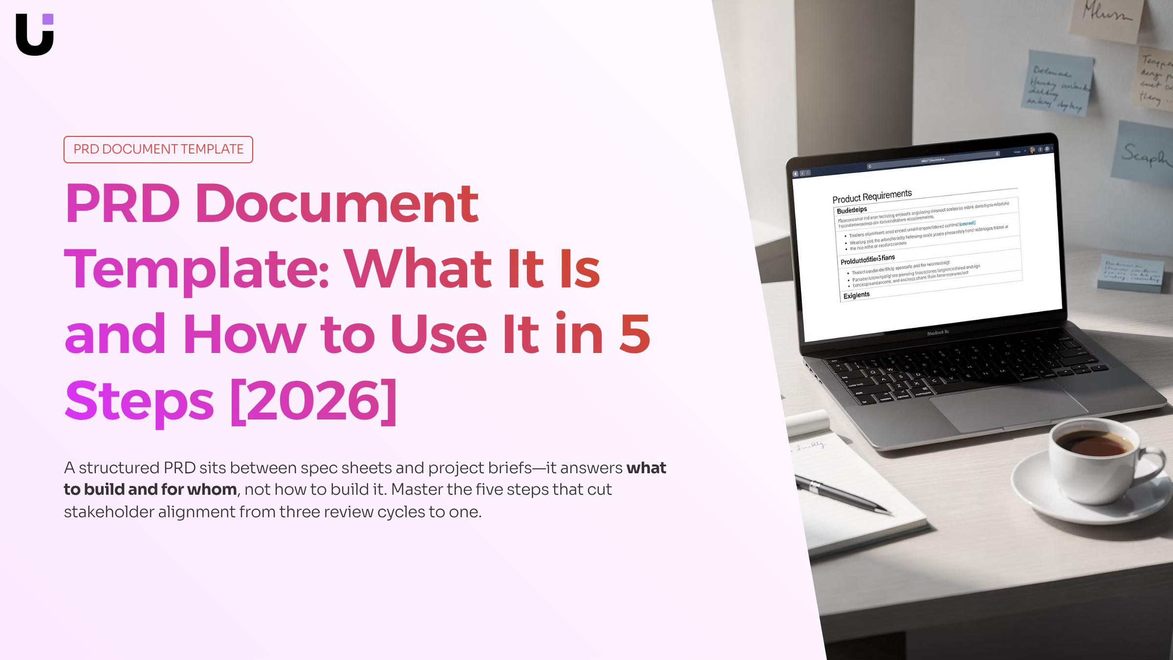 What is a PRD document template and how do I use it