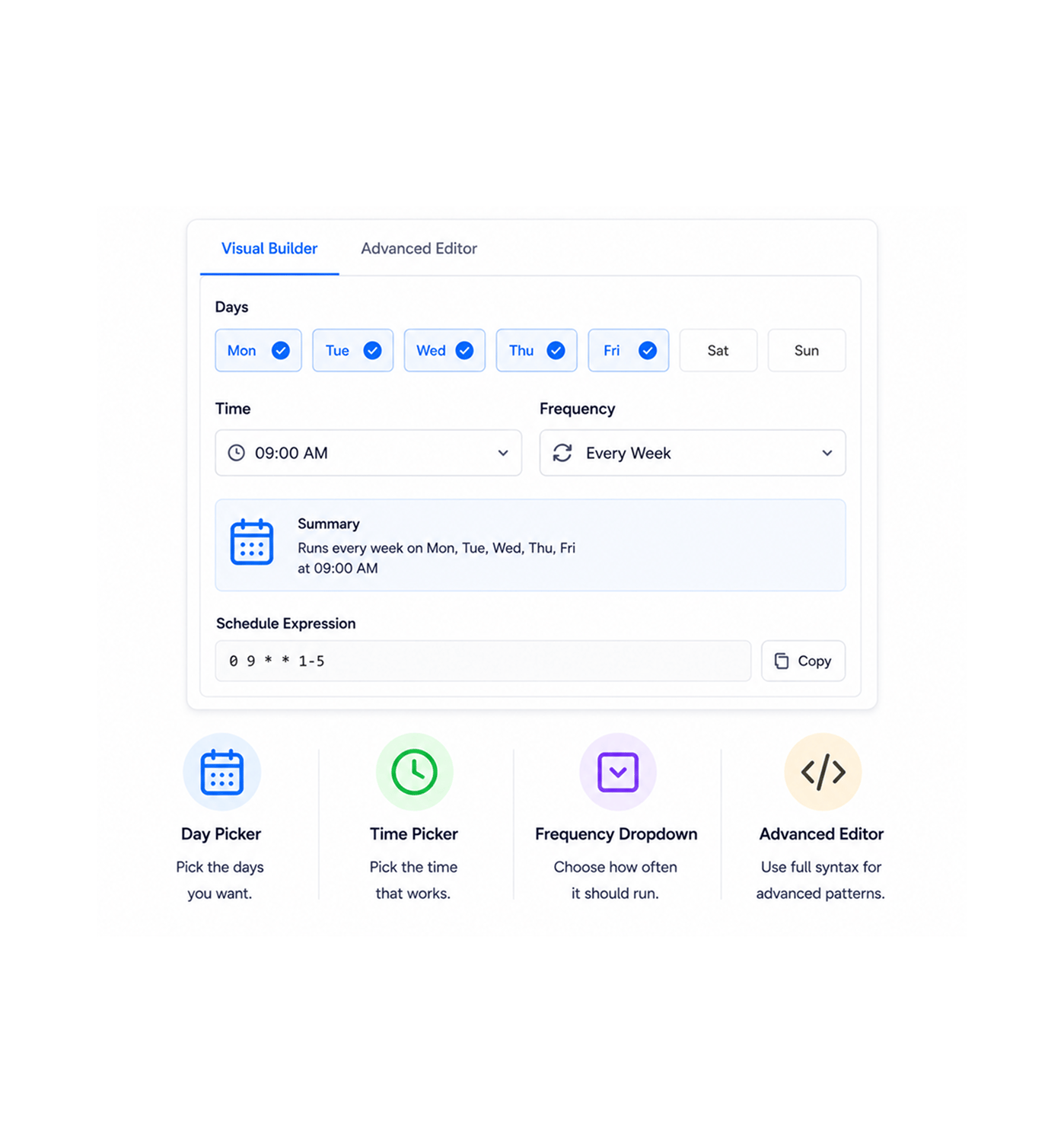 Workflow step screenshot