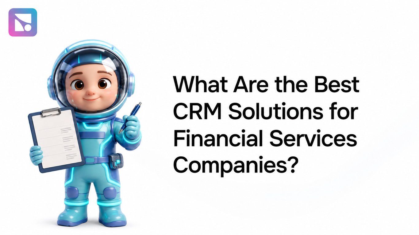 Modern financial services CRM workspace with digital dashboards and analytics displays