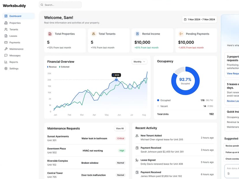 Dashboard screenshot 3