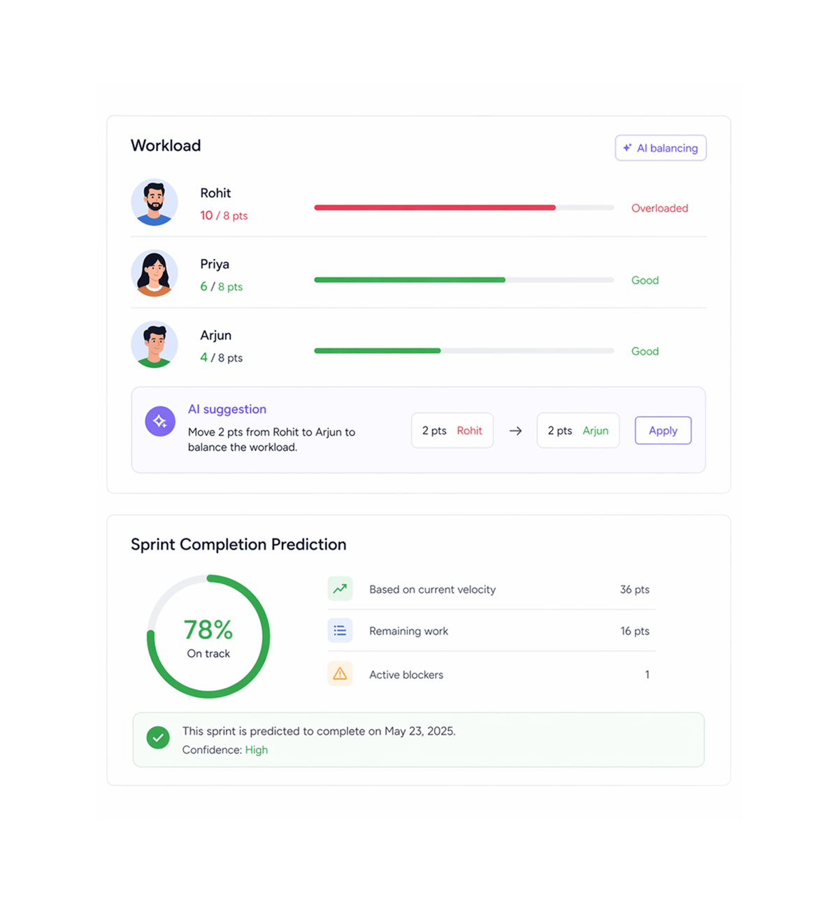 Workflow step screenshot