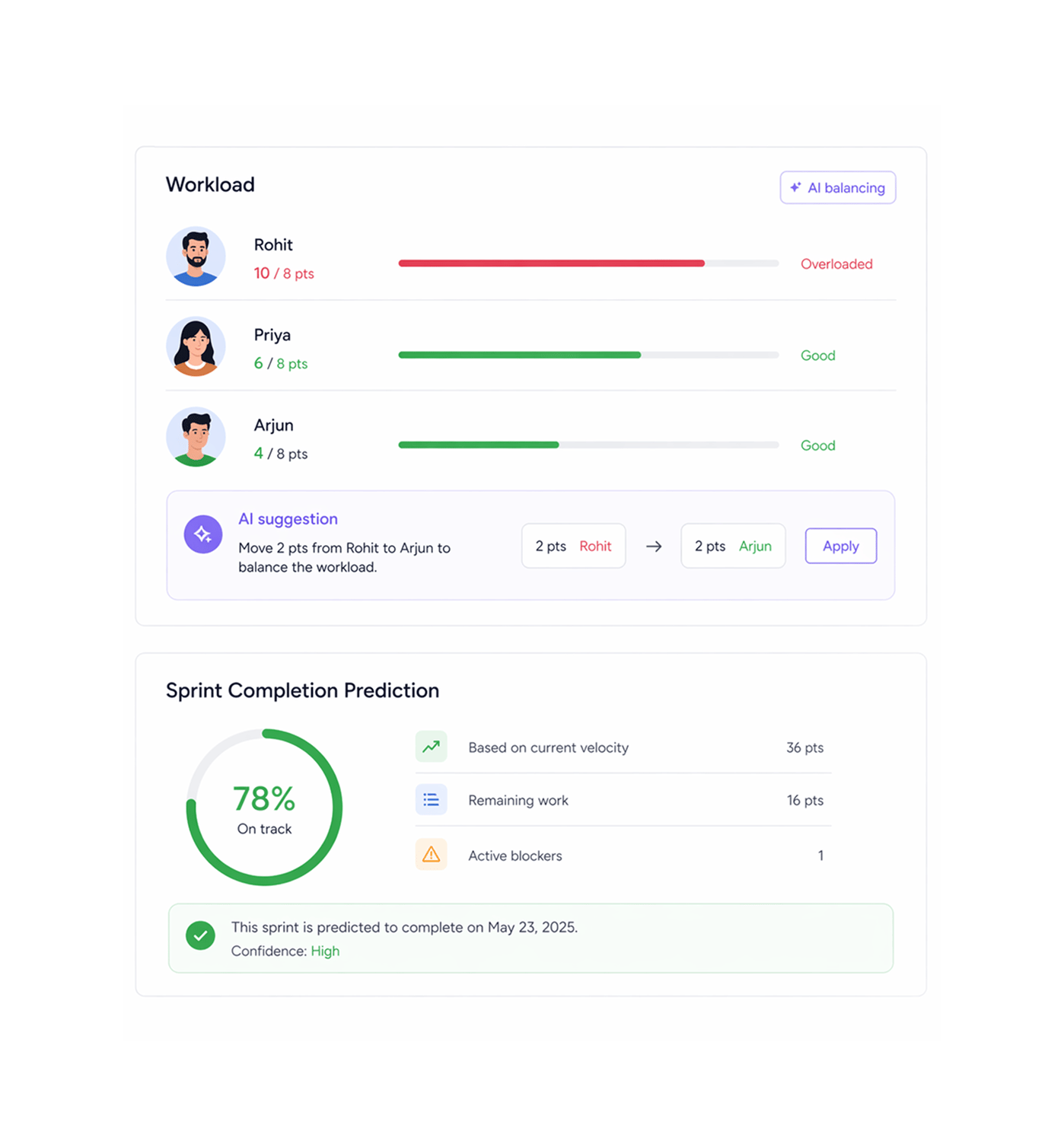 Workflow step screenshot