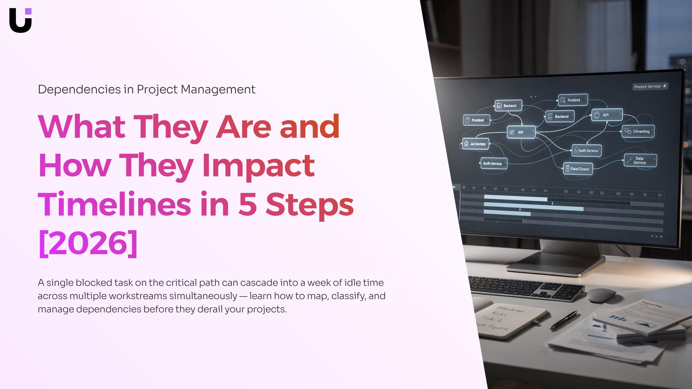 What are dependencies in project management and how do they impact timelines