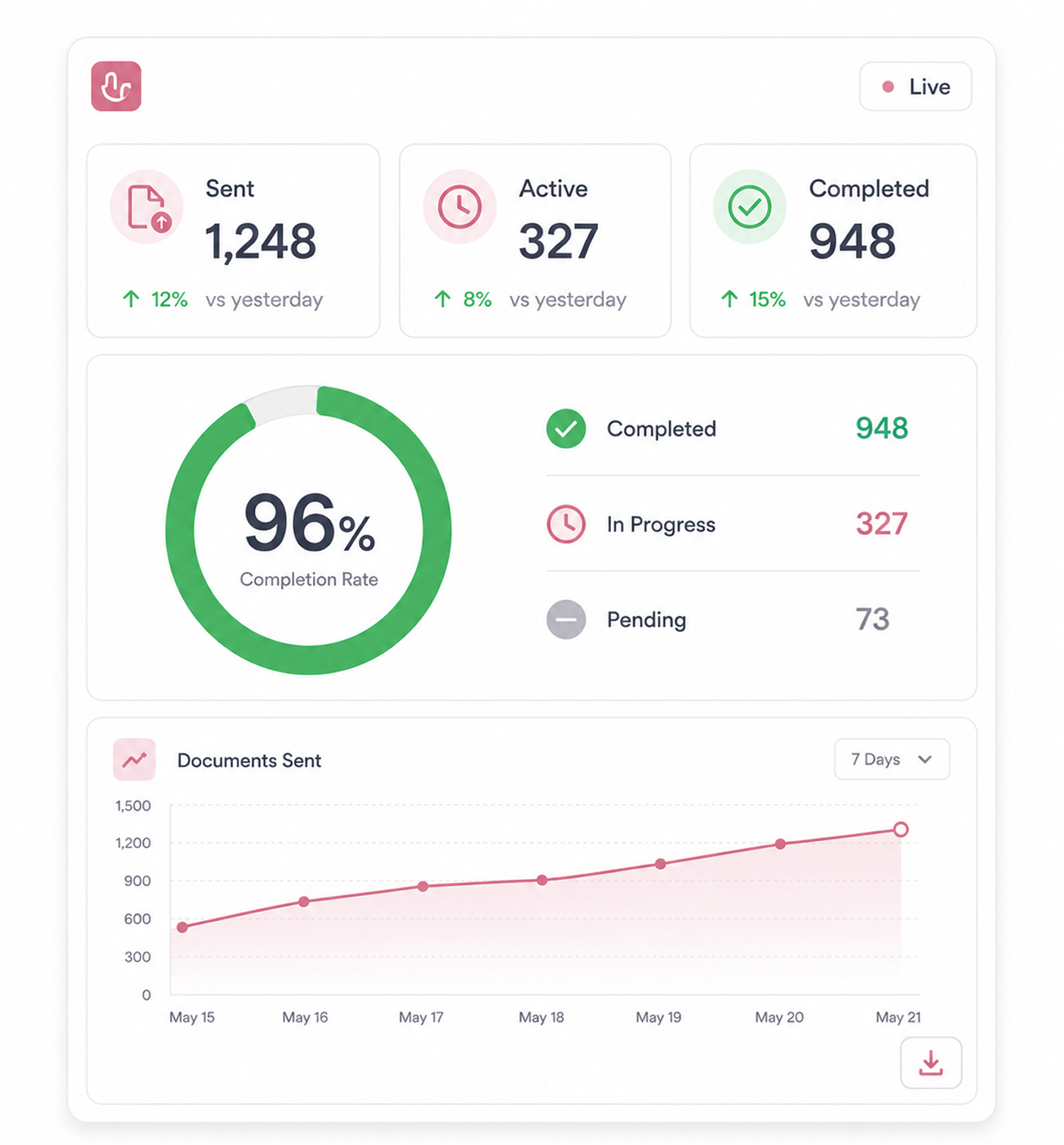 Workflow step screenshot