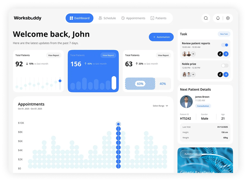Dashboard screenshot 3