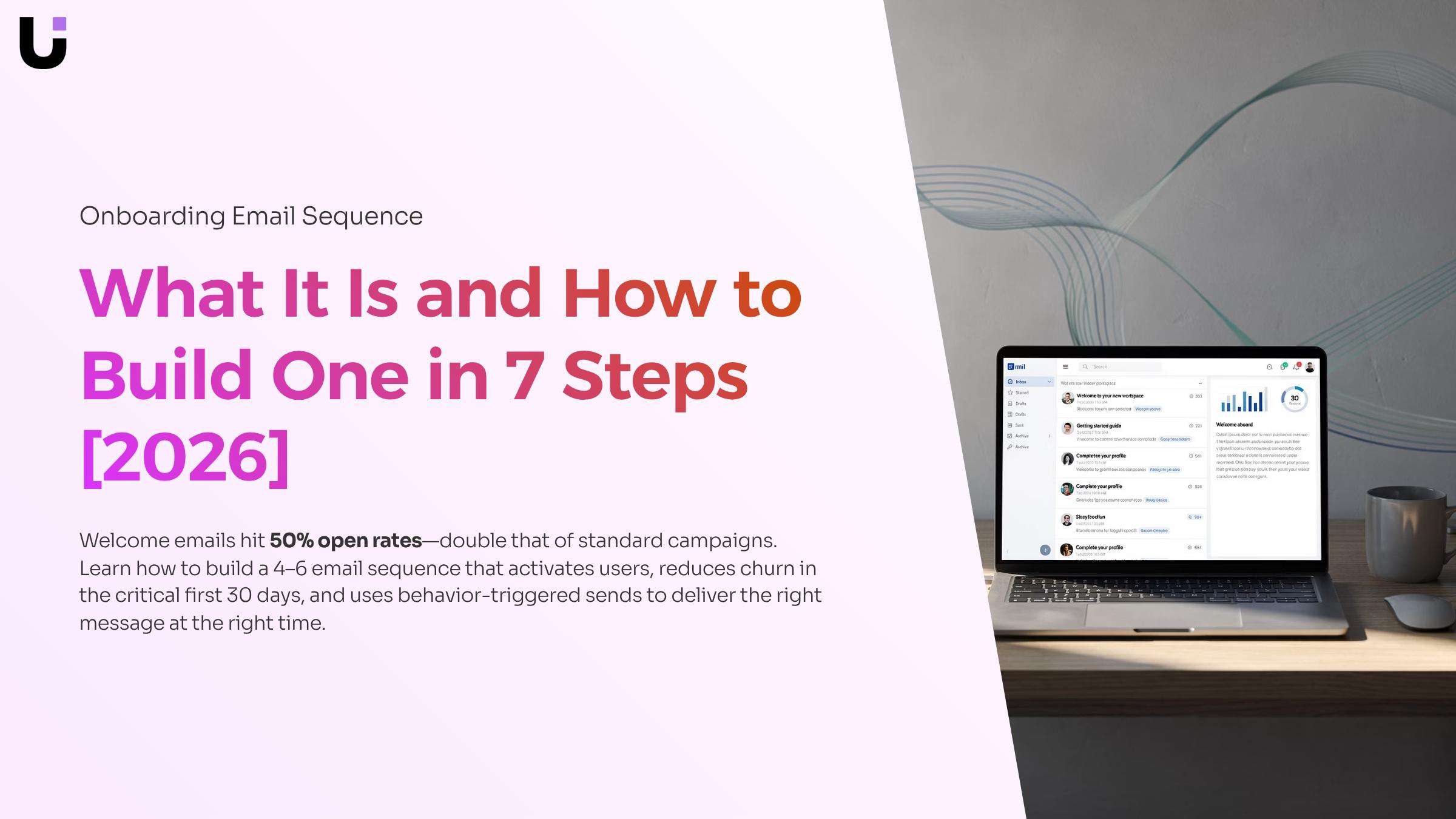 What are the best practices for an onboarding email sequence