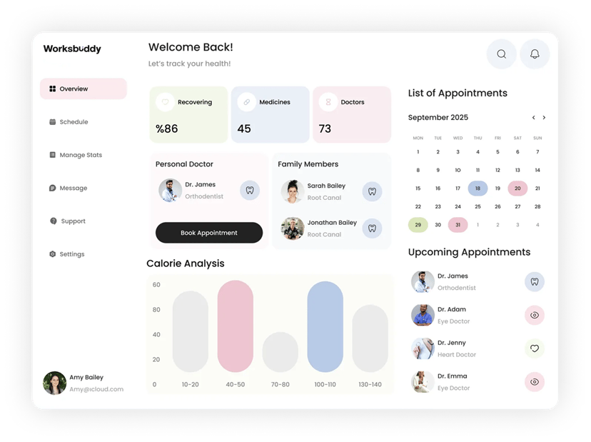 Dashboard screenshot 2