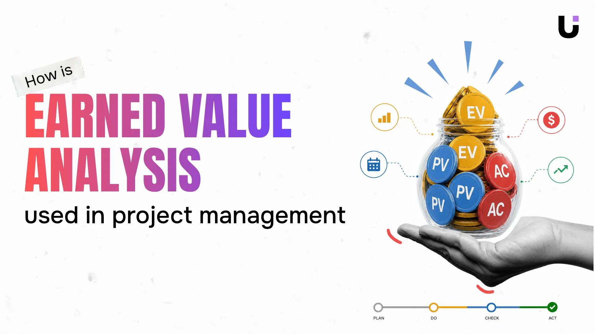 How is earned value analysis used in project management