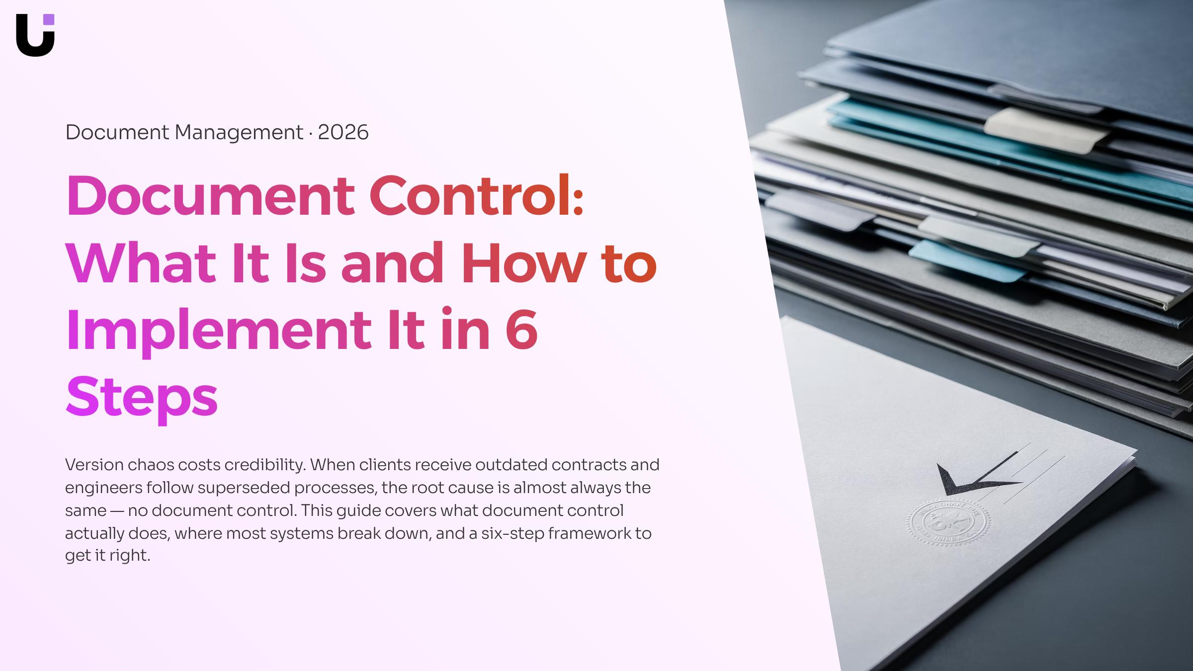 What is the best way to maintain version control of documents