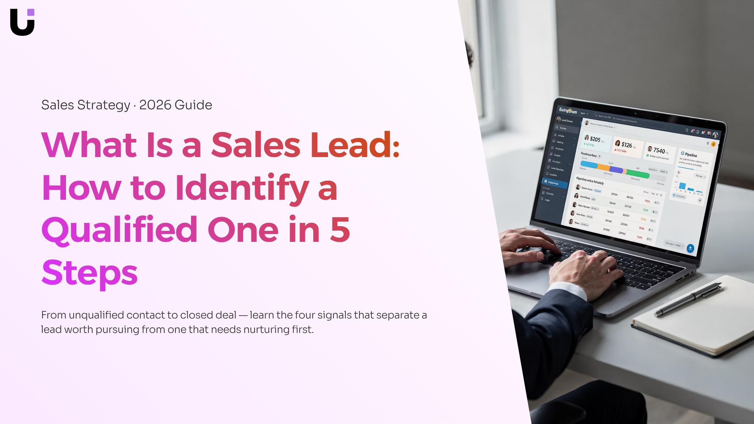 How do I identify a qualified sales lead