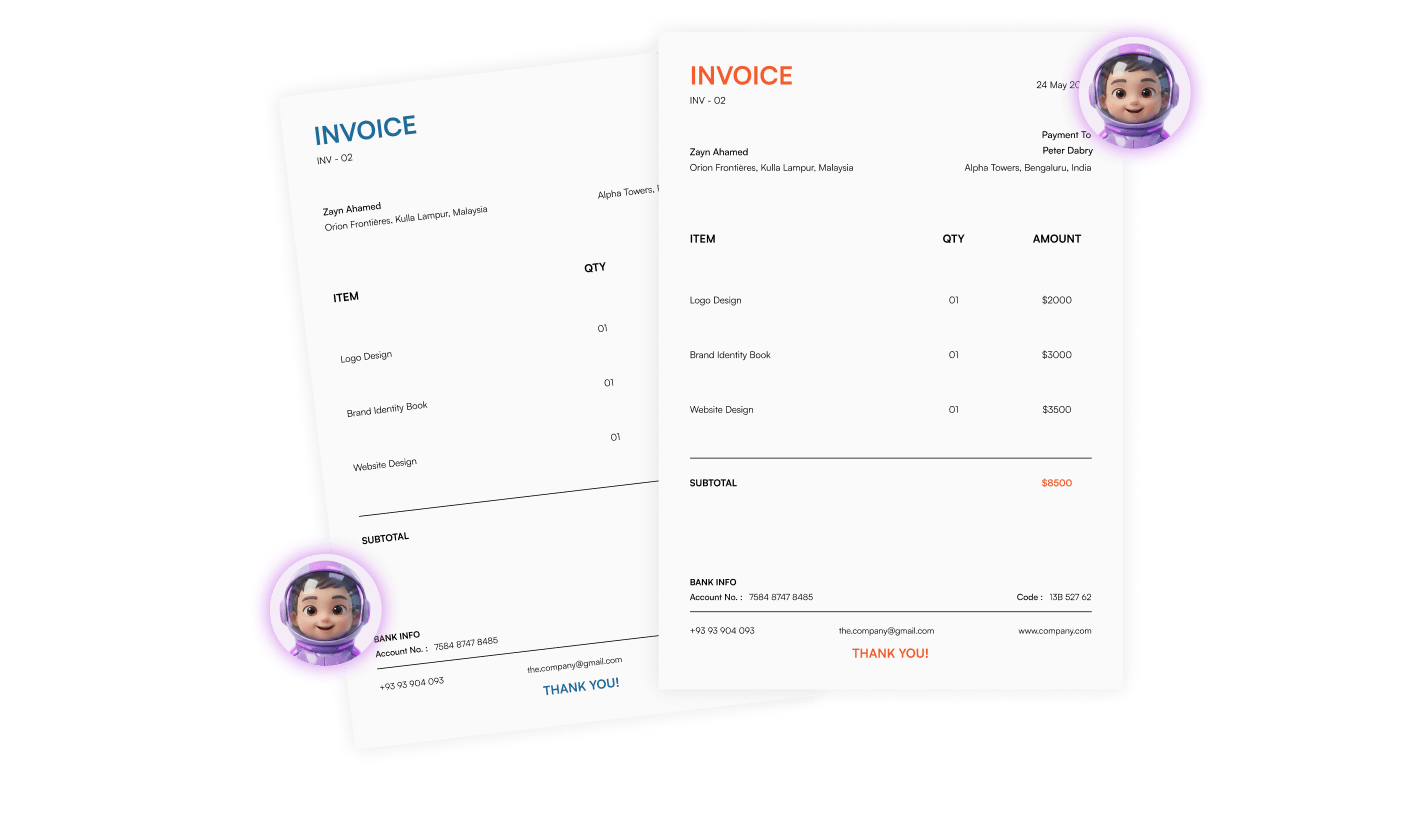 F&B Invoice & Payment     Automation