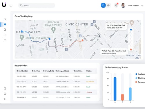 Dashboard screenshot 1
