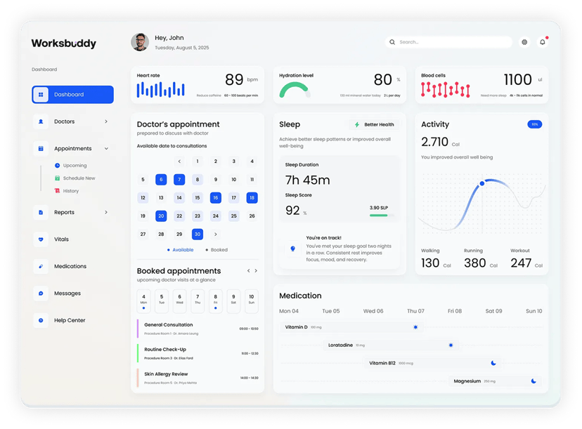 Dashboard screenshot 3