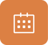 The calendar replaces the spreadsheet
