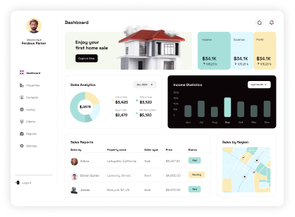 Dashboard screenshot 3