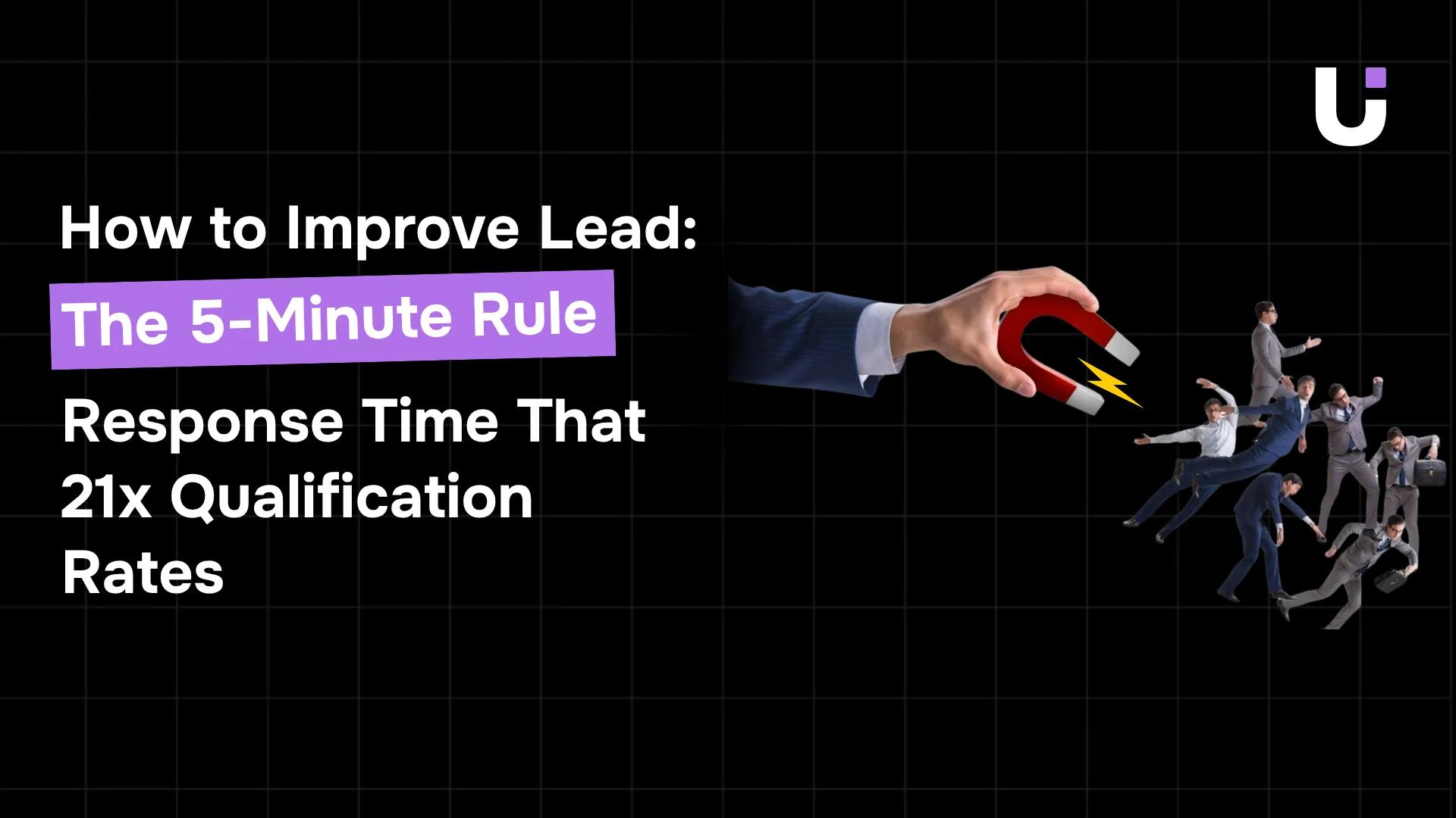 How to Improve Lead Response Time: The 5-Minute Rule That 21x Qualification Rates