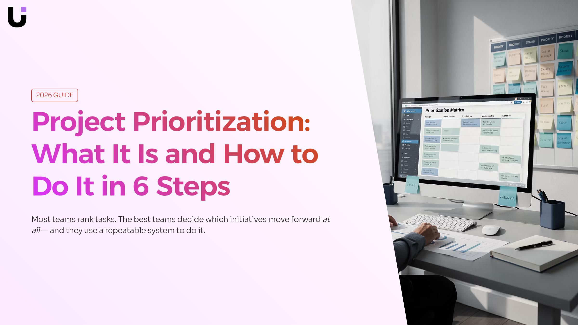 What are the best methods for project prioritization