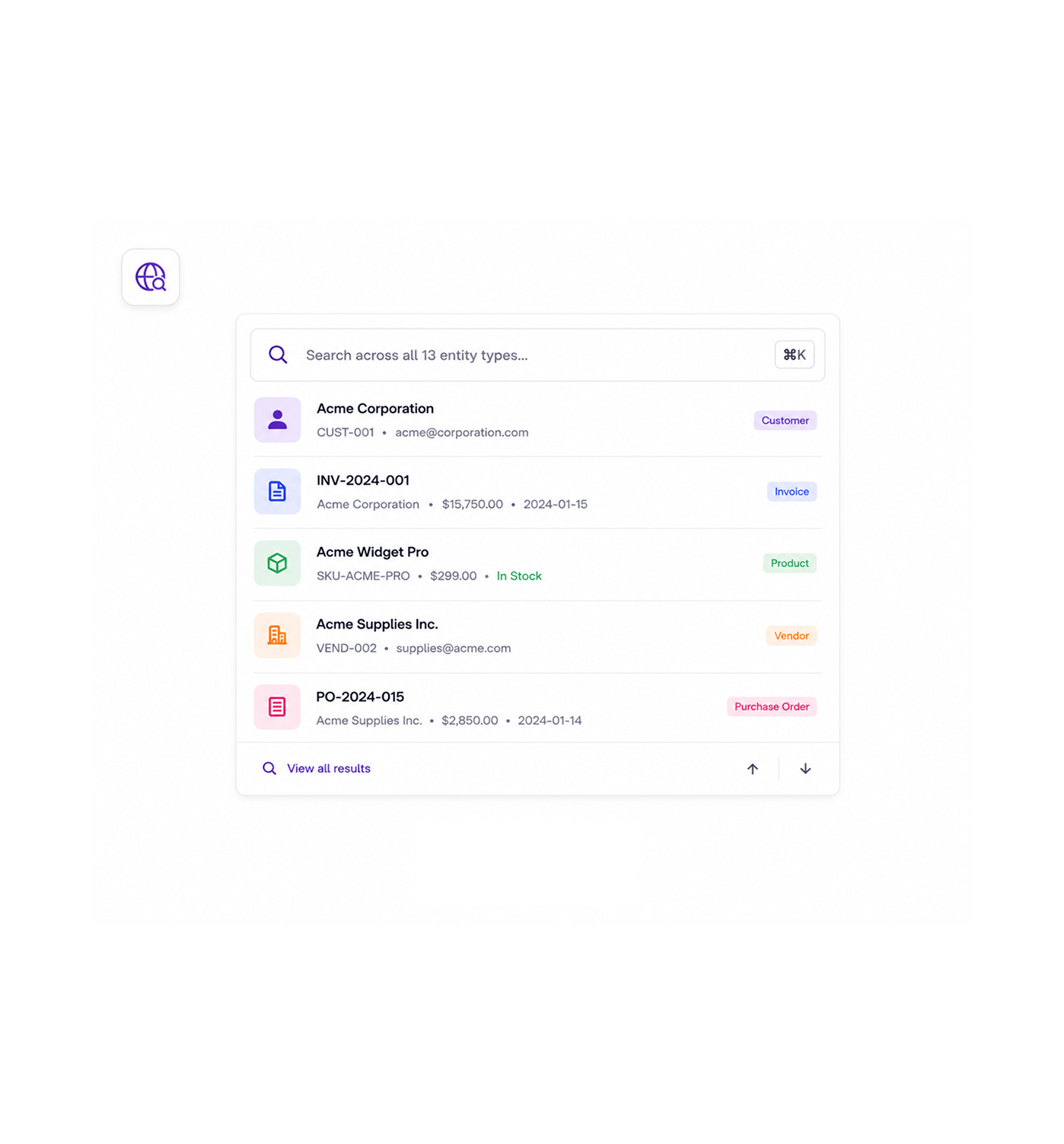 Workflow step screenshot