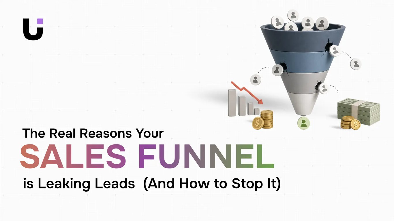 Why Your Sales Funnel Is Leaking Leads (Fix It Fast)
