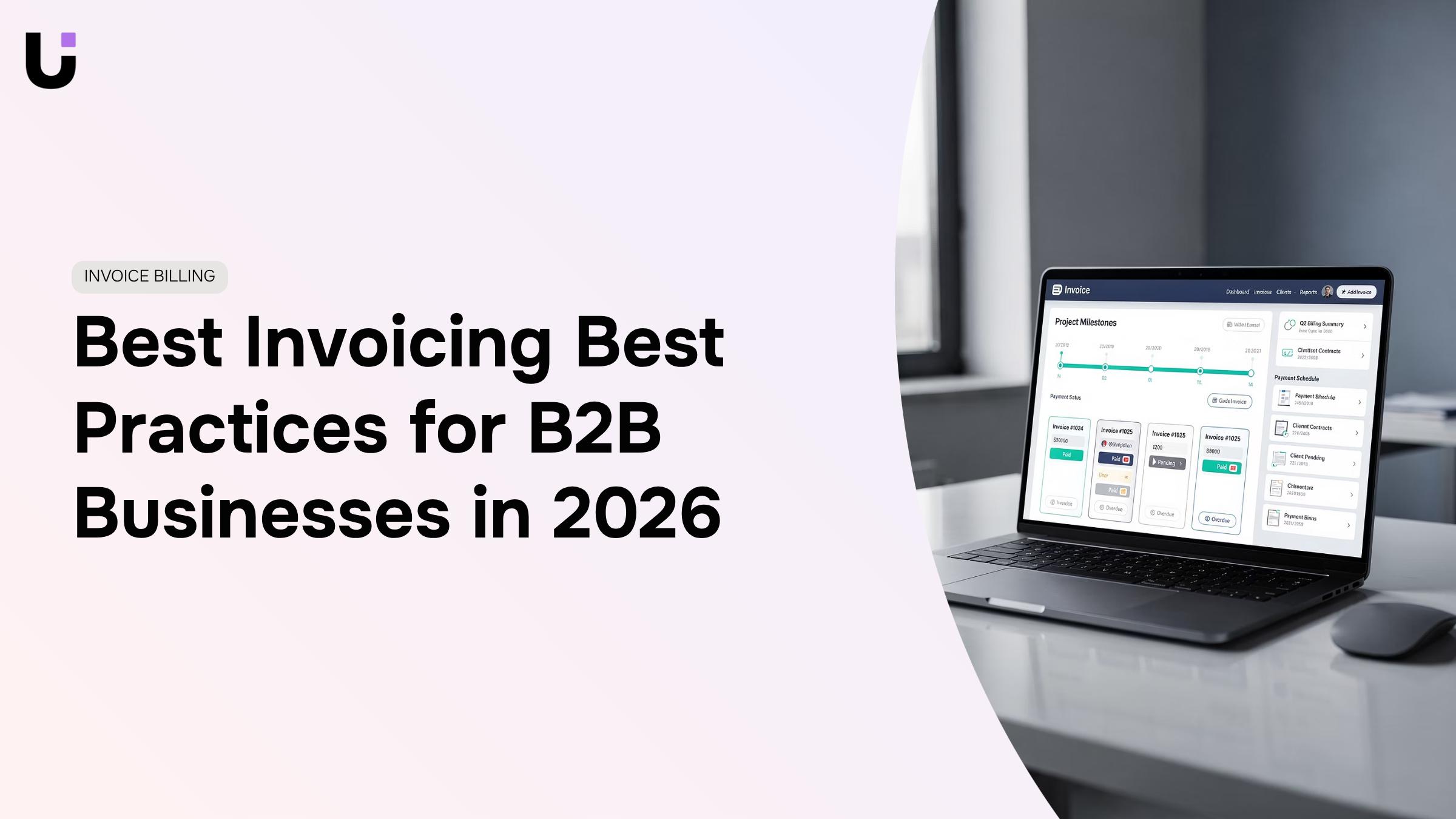Best Invoicing Best Practices for B2B Businesses in 2026