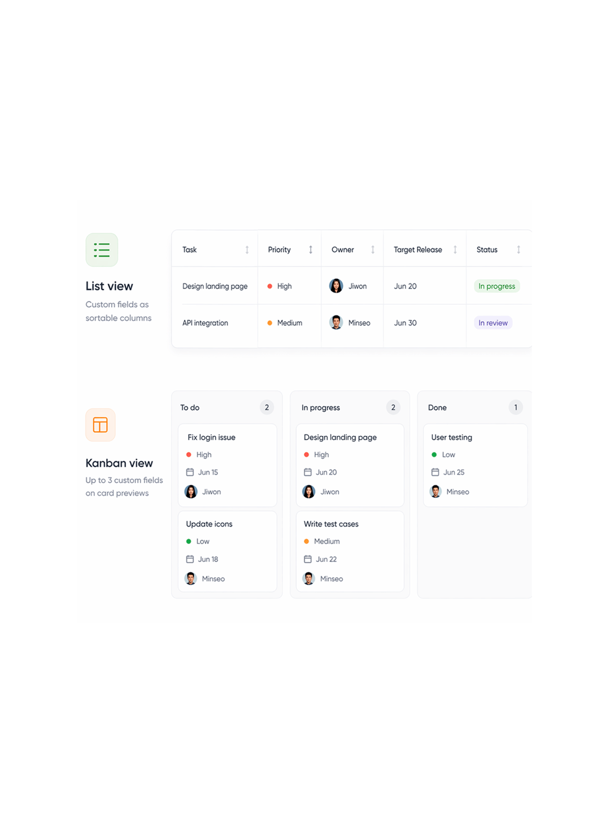 Workflow step screenshot