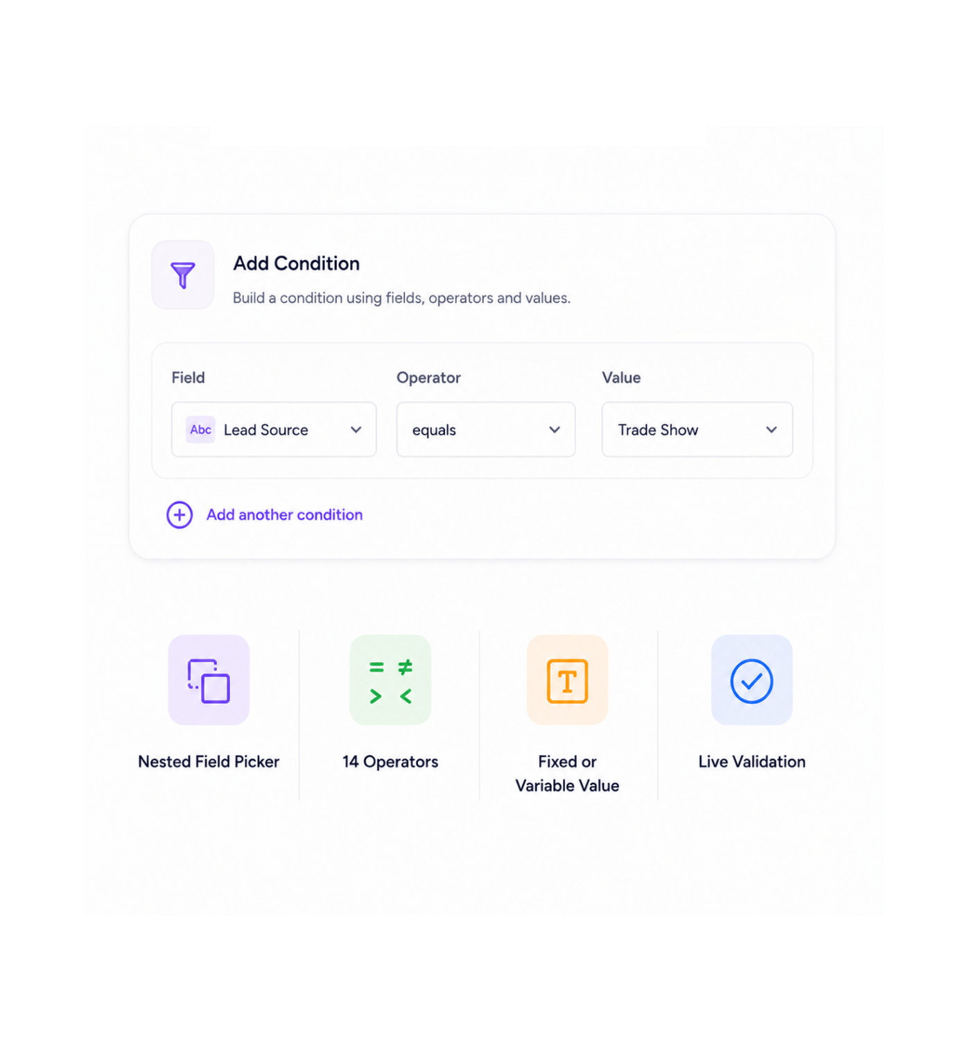Workflow step screenshot