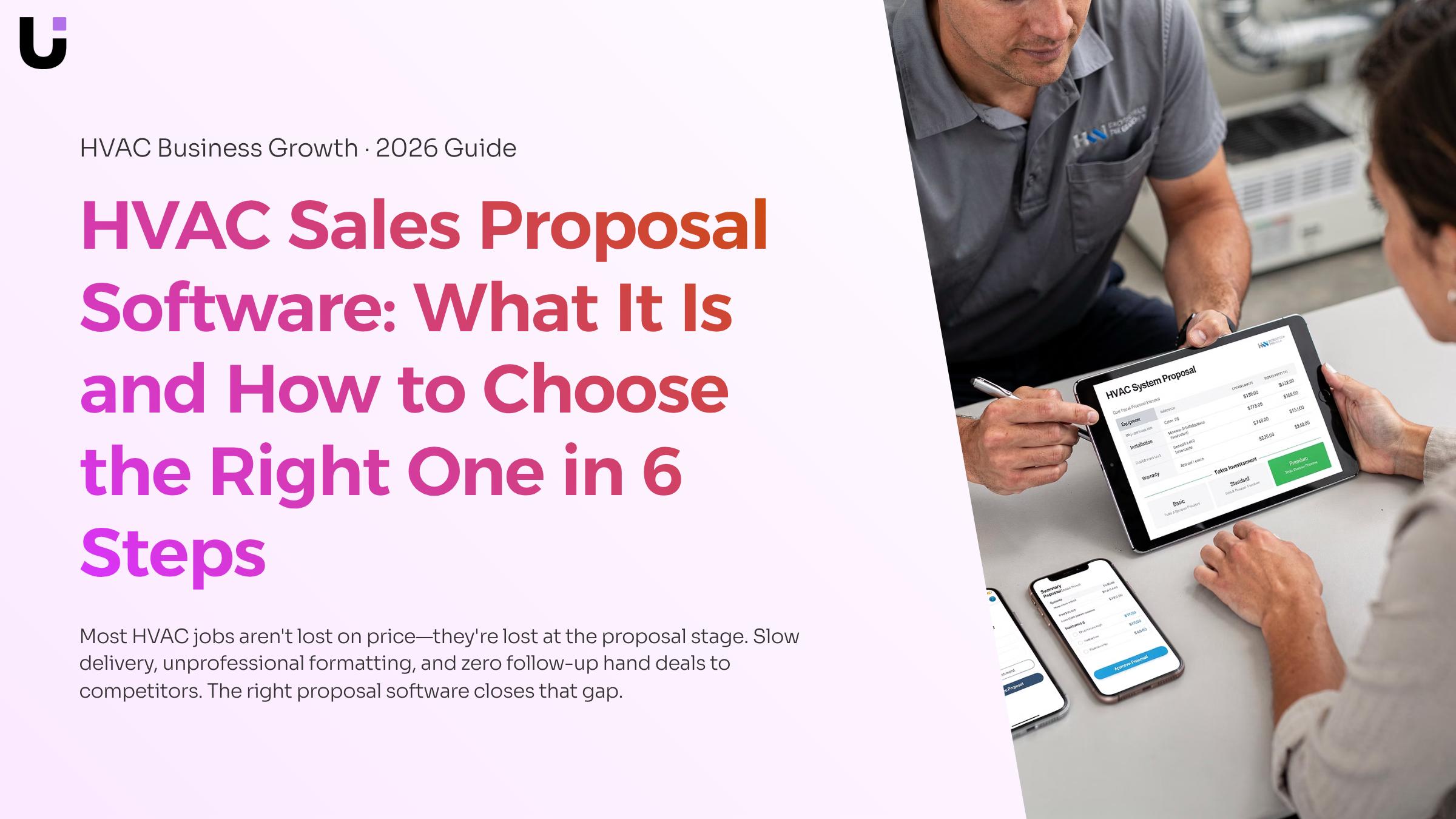 What is the best HVAC sales proposal software for small businesses