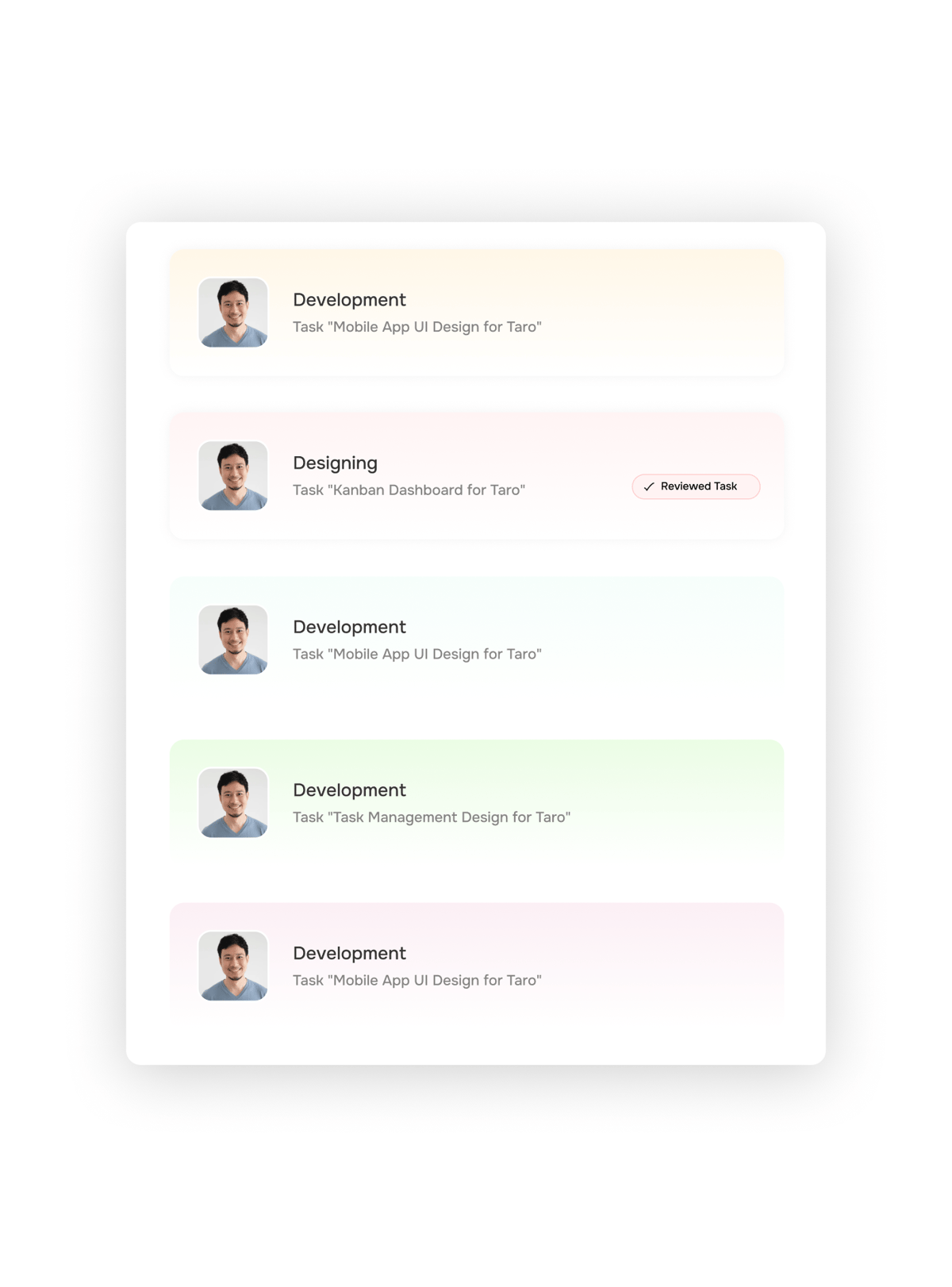 Workflow step screenshot