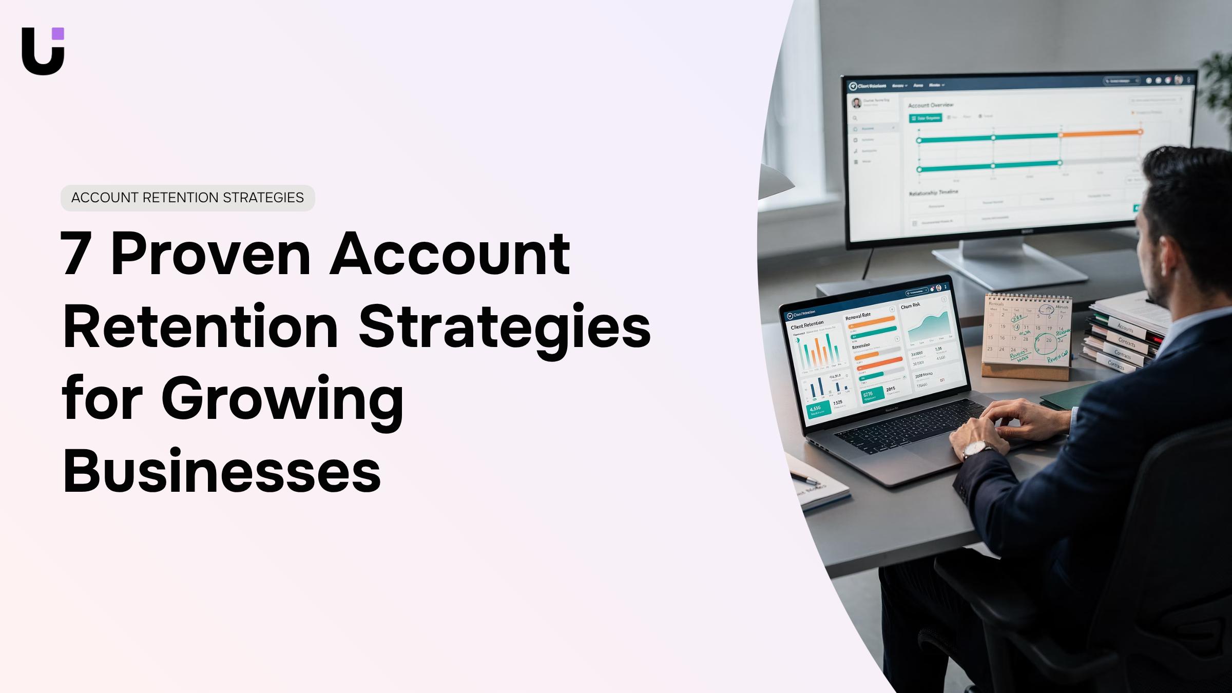 What strategies can I use to improve account retention